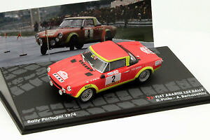 yz͌^ԁ@X|[cJ[@Aog[[f|gK listingfiat abarth 124 rallye 2 rally de portugal 1974 pinto, bernacchini 143 altaya