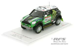yz͌^ԁ@X|[cJ[@~j[X_J[[yeZfmini countryman all4 racing 2012 dakar rally peterhansel 143 tsm model