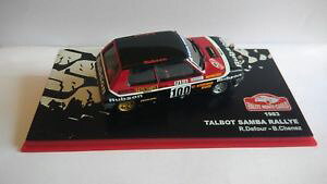 �y���������z�͌^�ԁ@�X�|�[�c�J�[�@talbot samba rallye�����[�����e�J����1983 rdefourtalbot samba rallye rallye monte carlo 1983 r defour
