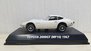 �y���������z�͌^�ԁ@�X�|�[�c�J�[�@164�R�i�~1969 toyota 2000gt 2000 gt white mf10�_�C�J�X�g���f��164 konami 1969 toyota 2000gt 2000 gt white mf10 diecast car model