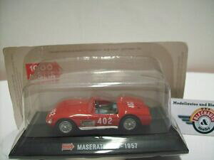 yz͌^ԁ@X|[cJ[@}ZeB}ZeBN~b~AAVFbgRNVmaserati 150s spider 402 mille miglia in 1957, hachette collection 143 ovp