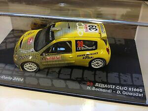yz͌^ԁ@X|[cJ[@m[NI[eJlbg[N~j`AJ[renault clio s1600 rally monte carlo 143 ixo miniature car collectioncar