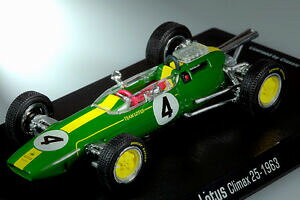 �y���������z�͌^�ԁ@�X�|�[�c�J�[�@�N���C�}�b�N�X�t�H�[�~�����W���N���[�Nlotus climax 25 formula 1jim clark 1963 143 rba