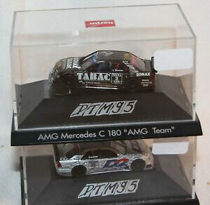 yz͌^ԁ@X|[cJ[@herpa 187 kunstmodell 2x mb c 180 amg`[dtm 1995herpa 187 kunstmodell bundle 2 x mb c 180 amg team dtm 1995