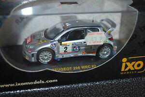 �y���������z�͌^�ԁ@�X�|�[�c�J�[�@ixo model ram097 peugeot 206wrc n202 143 modellino die cast modelixo model ram097 peugeot 206 wrc n2 02 143 modellino die