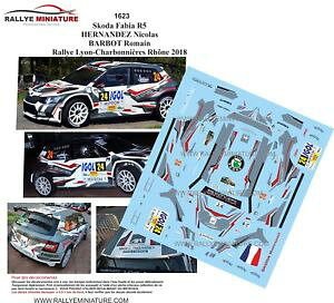 yz͌^ԁ@X|[cJ[@fB[L1431623 skoda fabia r5 hernandezlyon charbonnieres 2018decals 143 ref 1623 skoda fabia r5 hernandez rally lyon charb