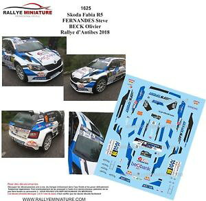 yz͌^ԁ@X|[cJ[@fB[L1431625 skoda fabia r5tFifXAeB[u2018rallye ddecals 143 ref 1625 skoda fabia r5 fernandes rallye d antibes 2018 ra