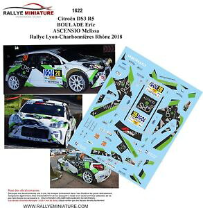 yz͌^ԁ@X|[cJ[@fJ[VgG[[decals 143 ref 1622 citroen ds3 r5 boulade rally lyon charbonnieres 2018 rally