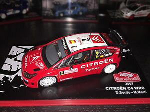 �y���������z�͌^�ԁ@�X�|�[�c�J�[�@�V�g���G�������[�����e�J�����_�jcitroen c4 wrc rally monte carlo 2007 dani sordo
