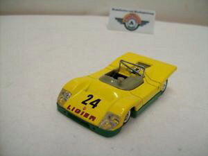 �y���������z�͌^�ԁ@�X�|�[�c�J�[�@�����}���t�����Xligier js3 24 le mans 1971, yellow, solido made in france 143