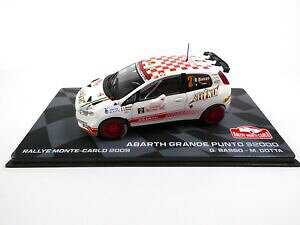 �y���������z�͌^�ԁ@�X�|�[�c�J�[�@s2000�����e�J����2009�o�X143abarth�O�����f���f���J�[rb6abarth grande punto s2000 monte carlo 2009 basso 143 rally model car rb6