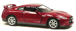 �y���������z�͌^�ԁ@�X�|�[�c�J�[�@�N�����]�����b�h���f���J�[2009 nissan gtr r35 crimson red approx 13612,5 cm model car from kinsmart