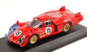 【送料無料】模型車 スポーツカー アルファロメオ#テストモデルモデルalfa romeo 332 lm 15 lm test 1969 piletteslotemaker 143 model best models
