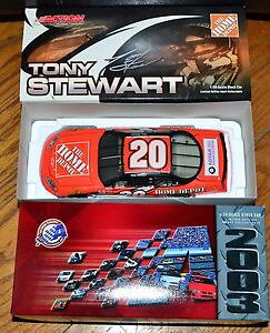 yz͌^ԁ@X|[cJ[@gj[X`[gz[f|eJ listingaction nascar 124 2003 tony stewart 20 home depot 2003 monte carlo