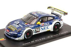 yz͌^ԁ@X|[cJ[@|VF997 gt3 r n7413Xp2012 derdaele 143Xp[Nsb032fporsche 997 gt3 r n74 13th spa 2012 derdaele 143 spark sb032 model