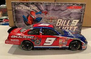 yz͌^ԁ@X|[cJ[@rGIbgANVXpC_[}_bWfB[[bill elliott 9 2001 action spiderman dodge dealers 124 nascar diecast