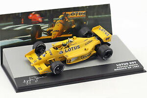 yz͌^ԁ@X|[cJ[@ACgZi[^XiRtH[~ayrton senna lotus 99t 12 winner monaco gp formula 1 1987 143 altaya
