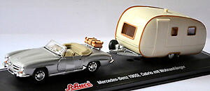 �y���������z�͌^�ԁ@�X�|�[�c�J�[�@�����Z�f�X190 sl w121 b iiroulotte1955argento argento metallo 143 schucomercedes 190 sl w121 b ii con roulotte 1955 argento arg