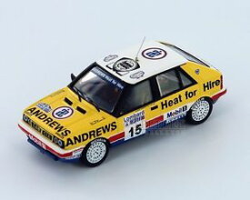 【送料無料】模型車　スポーツカー　ランチアデルタブルックスラリー143 lancia delta hf 4wdbrookesrac rally 1987rac 102