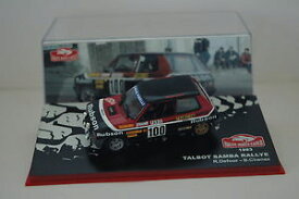 【送料無料】模型車　スポーツカー　ラリータルボットモンテカルロラリーネットワークインストールcar rally talbot samba install carlo rally 1983 143 ixo altaya