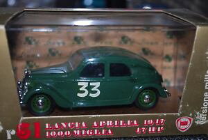 yz͌^ԁ@X|[cJ[@XP[f`AAvAbrumm 143 scale metal model r61 lancia aprilia 1947 1000 miglia 17hp