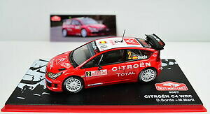 �y���������z�͌^�ԁ@�X�|�[�c�J�[�@�V�g���G�������e�J�������X�P�[��citroen c4 wrc rallye montecarlo 2007 2 scale 143