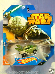 yz͌^ԁ@X|[cJ[@}ezbgzC[X^[EH[Y[_WF_C}X^[O[~gexcellent mattel hot wheels star wars yoda jedi master car green mint amp; carded