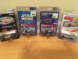 �y���������z�͌^�ԁ@�X�|�[�c�J�[�@�W�F�t�X�P�[���S�[�h���A�N�V�����O�b�Yjeff gordon action collectables lot of 4 164 scale amp; sealed