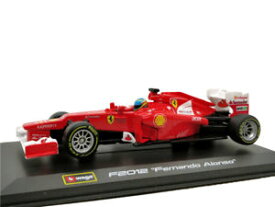 【送料無料】模型車　スポーツカー　フェラーリチームフェルナンドアロンソモデルレーシングbburago 132 f1 ferrari team 5 fernando alonso f2012 model racing