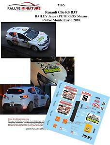 �y���������z�͌^�ԁ@�X�|�[�c�J�[�@�f�B�[�L����1321565clio r3trallye�����ecarlorenault2018wrcdecals 132 ref 1565 renault clio r3t bailey rallye monte carlo 2018 rally