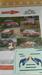 yz͌^ԁ@X|[cJ[@fB[L132840 citroen xsara wrc carlossainz rallyespain 2004decals 132 ref 840 citroen xsara wrc carlos sainz rallye rally