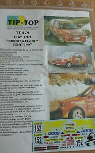 yz͌^ԁ@X|[cJ[@fJ[tBAbgAogZhbNo[geJ[[decals 132 ref 479 fiat 500 abarth cedric robert rallye monte carlo 1997 rally