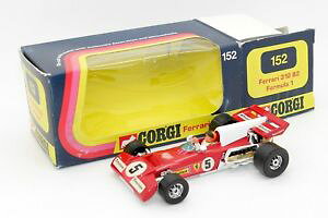 yz͌^ԁ@X|[cJ[@R[M[tH[~tF[corgi formula 1 f1 ferrari 312 b2 152 with its box