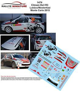 yz͌^ԁ@X|[cJ[@fB[L1321474 citroen ds3 r3 lukacsrallyeecarlo 2015wrcdecals 132 ref 1474 citroen ds3 r3 lukacs rallye monte carlo 2015
