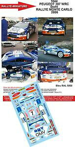yz͌^ԁ@X|[cJ[@fJ[vW[eJ[[decals 132 ref 1044 peugeot 307 wrc omv stohl rallye monte carlo 2006 rally