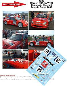 yz͌^ԁ@X|[cJ[@fJ[VgGNTc[hRX[[decals 132 ref 1228 citroen xsara wrc bugalski tour de corse 2002 rally rally