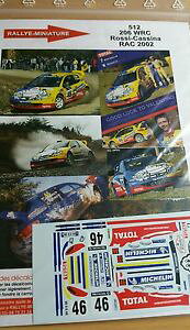 �y���������z�͌^�ԁ@�X�|�[�c�J�[�@�f�B�[�L����132512 peugeot206wrc valentino rossi rac2002vr46decals 132 ref 512 peugeot 206 wrc valentino rossi rac rally 2002 vr