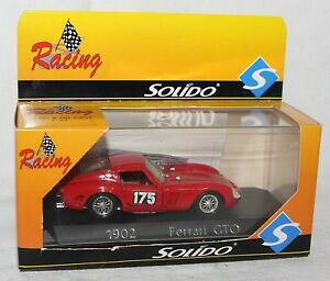 yz͌^ԁ@X|[cJ[@ftF[IWi{bNXsolido 143 metal model 1902 ferrari gto with decals in original box