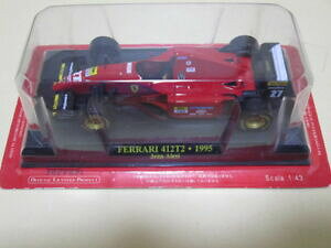 yz͌^ԁ@X|[cJ[@tF[WAWlbg[NXP[ferrari f1 412t2 1995 27 jean alesi ixo 143 scale