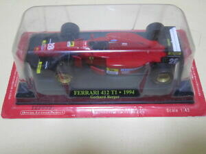 yz͌^ԁ@X|[cJ[@tF[QngxK[lbg[NXP[ferrari f1 412 t1 1994 28 gerhard berger ixo 143 scale