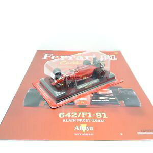 yz͌^ԁ@X|[cJ[@143ferrari f19127 alain1991fasciculo143 ferrari f191 27 alain prost 1991 fasciculo