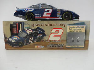 �y���������z�͌^�ԁ@�X�|�[�c�J�[�@nascar�_�C�J�X�g�E�H�[���X2�~���[���C�gnascar diecast rusty wallace 2 miller lite fathers day