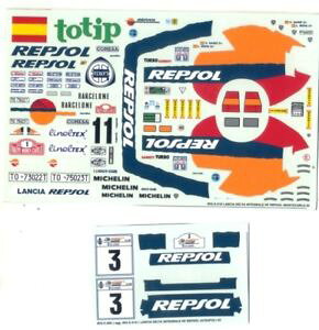 �y���������z�͌^�ԁ@�X�|�[�c�J�[�@43 big24124�����`�A�f���^hf totip�����[acropolis93�f�B�[�L����124 lancia delta hf totip rally acropolis93 decal racing 43 big24