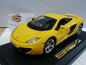 yz͌^ԁ@X|[cJ[@bburago 1821074}Nmp412c2014124bburago 1821074 mclaren mp412c year 2014 yellow metallic 124
