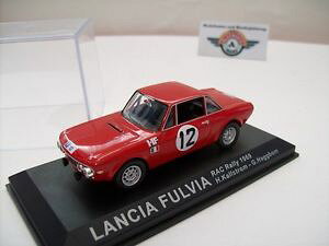 yz͌^ԁ@X|[cJ[@`A[lbg[Nlancia fulvia 12 rac rally 1969, red, ixo 143