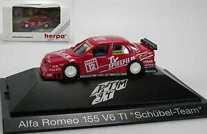yz͌^ԁ@X|[cJ[@herpaAt@I155v6 ti schubel`[ermirnr 12dtm1994 pc 036092 ovp 187herpa alfa romeo 155 v6 ti schbel team tv mir nr 12 dtm