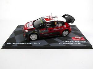 yz͌^ԁ@X|[cJ[@VgGc3 wrceJ2017tF[u143 rallymodel car rb8citron c3 wrc monte carlo 2017 lefebvre 143 rally model car rb8