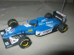 yz͌^ԁ@X|[cJ[@WFm[uhV[P[Xv@X143 ligier renault js39 m brundle 1993 provence handbuilt car in showcase