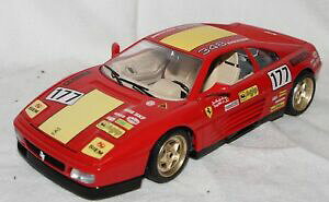 yz͌^ԁ@X|[cJ[@bburago 118ftF[348 tb1989[Xo[Wbburago 118 metal modelferrari 348 tb 1989 race versiondisplay model