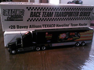 �y���������z�͌^�ԁ@�X�|�[�c�J�[�@davey allison28 texaco team hauler164scale rccadavey allison 28 texaco team hauler 164 scale rcca in box